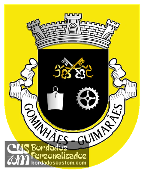 Emblema Bordado Antiga Freguesia de Gominhães (Guimarães, Braga)