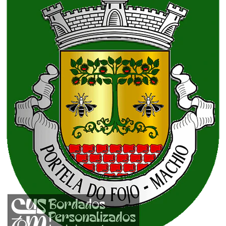 Emblema Bordado Freguesia de Portela do Fojo-Machio (Pampilhosa da Serra, Coimbra) 1