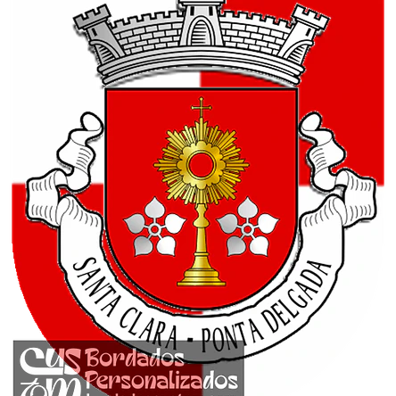 Emblema Bordado Freguesia de Santa Clara (Ponta Delgada, Açores) 1