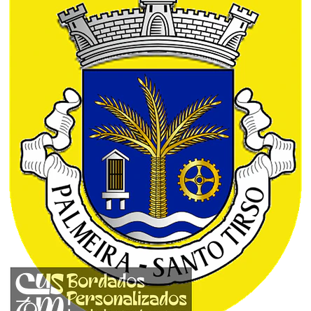 Emblema Bordado Antiga Freguesia de Palmeira (Santo Tirso, Porto) 1