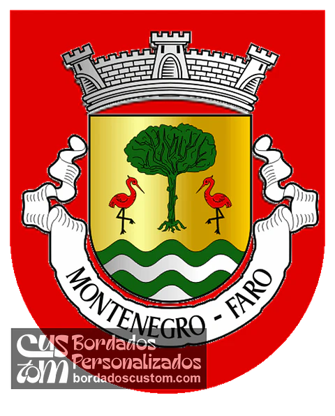 Emblema Bordado Freguesia de Montenegro (Faro, Faro)