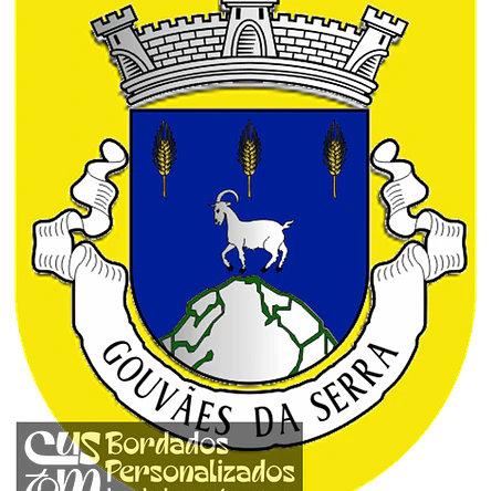 Emblema Bordado Antiga Freguesia de Gouvães da Serra (Vila Pouca de Aguiar, Vila Real) 1