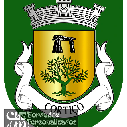 Emblema Bordado Antiga Freguesia de Cortiçô (Fornos de Algodres, Guarda) 1