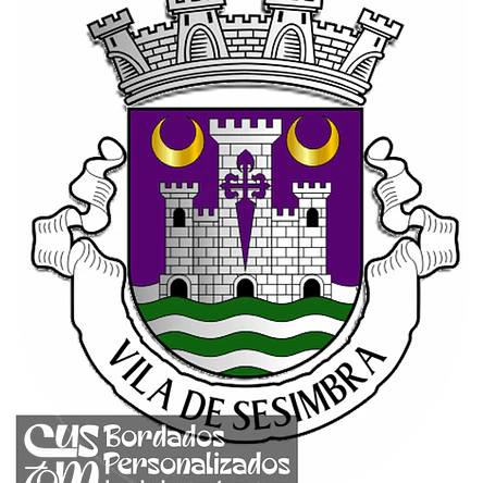 Emblema Bordado Município de Sesimbra (Setúbal) 1