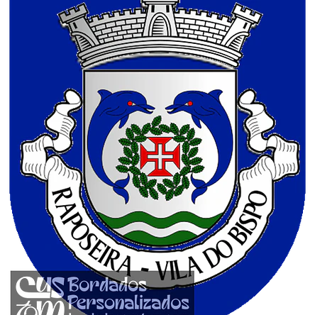 Emblema Bordado Antiga Freguesia de Raposeira (Vila do Bispo, Faro) 1