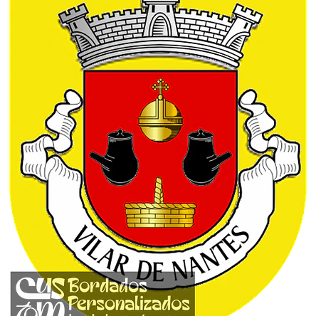 Emblema Bordado Freguesia de Vilar de Nantes (Chaves, Vila Real) 1