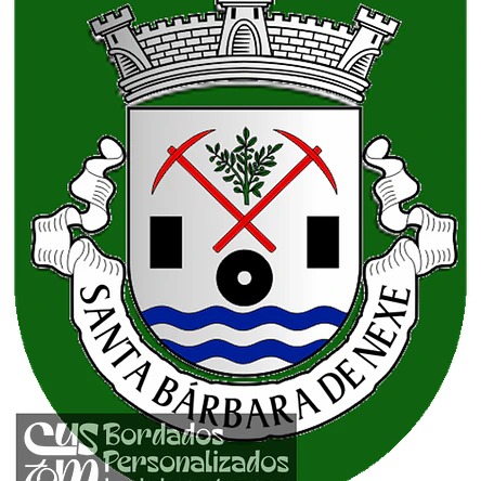 Emblema Bordado Freguesia de Santa Bárbara de Nexe (Faro, Faro) 1