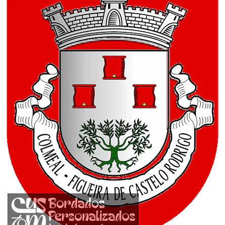 Emblema Bordado Antiga Freguesia de Colmeal (Figueira de Castelo Rodrigo, Guarda) 1