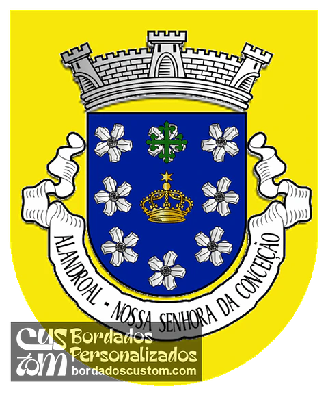 Emblema Bordado Antiga Freguesia de Alandroal (Nossa Senhora da Conceição) (Alandroal, Évora)