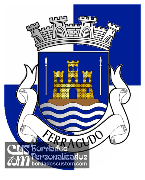 Emblema Bordado Freguesia de Ferragudo (Lagoa, Faro)