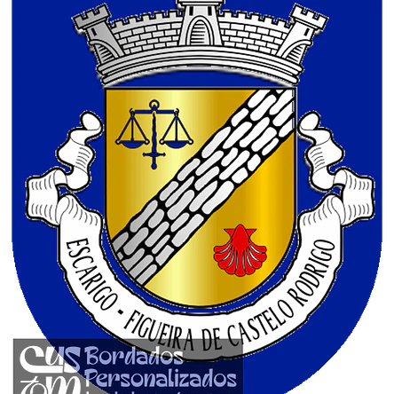 Emblema Bordado Antiga Freguesia de Escarigo (Figueira de Castelo Rodrigo, Guarda) 1