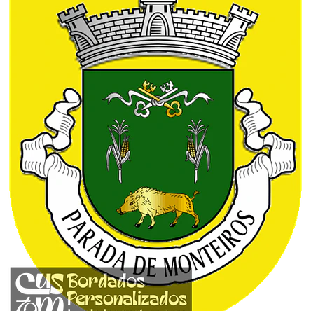 Emblema Bordado Antiga Freguesia de Parada de Monteiros (Vila Pouca de Aguiar, Vila Real) 1