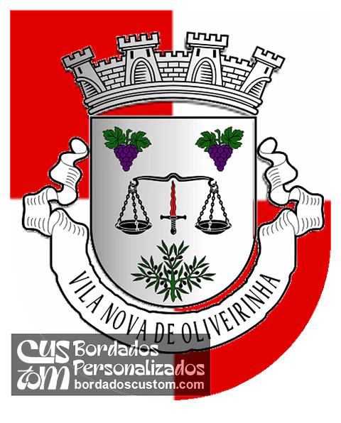 Emblema Bordado Antiga Freguesia de Vila Nova de Oliveirinha (Tábua, Coimbra)