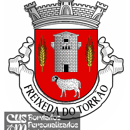 Emblema Bordado Antiga Freguesia de Freixeda do Torrão (Figueira de Castelo Rodrigo, Guarda) 1