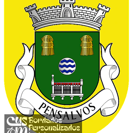 Emblema Bordado Antiga Freguesia de Pensalvos (Vila Pouca de Aguiar, Vila Real) 1
