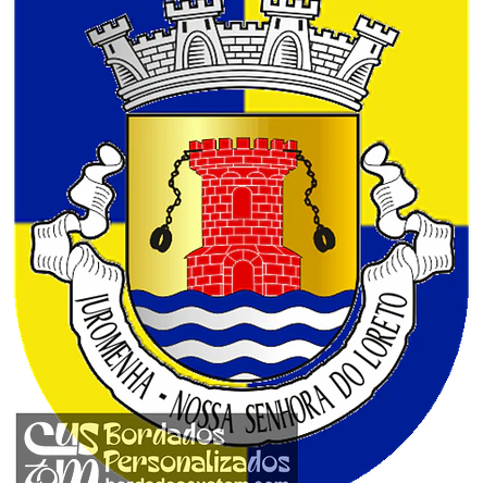 Emblema Bordado Antiga Freguesia de Juromenha (Nossa Senhora do Loreto) (Alandroal, Évora) 1