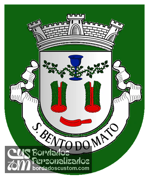 Emblema Bordado Freguesia de São Bento do Mato (Évora, Évora)