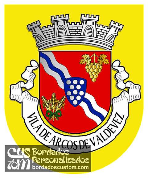 Emblema Bordado Município de Arcos de Valdevez (Viana do Castelo)