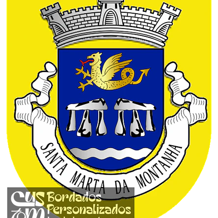 Emblema Bordado Antiga Freguesia de Santa Marta da Montanha (Vila Pouca de Aguiar, Vila Real) 1