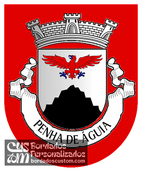 Emblema Bordado Antiga Freguesia de Penha de Águia (Figueira de Castelo Rodrigo, Guarda)