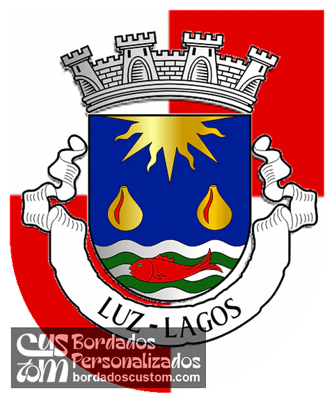 Emblema Bordado Freguesia de Luz (Lagos, Faro)