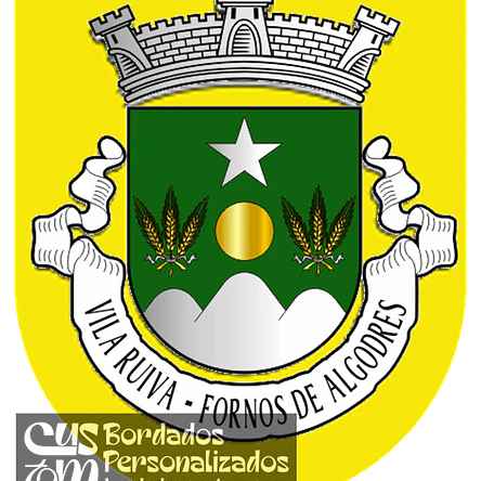 Emblema Bordado Antiga Freguesia de Vila Ruiva (Fornos de Algodres, Guarda) 1