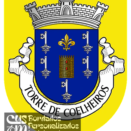 Emblema Bordado Freguesia de Torre de Coelheiros (Évora, Évora) 1