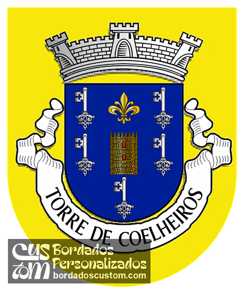 Emblema Bordado Freguesia de Torre de Coelheiros (Évora, Évora)
