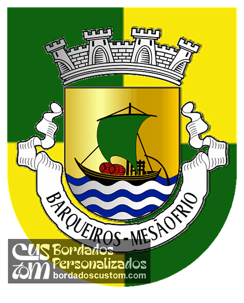 Emblema Bordado Freguesia de Barqueiros (Mesão Frio, Vila Real)