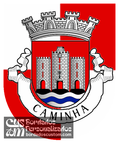 Emblema Bordado Município de Caminha (Viana do Castelo)