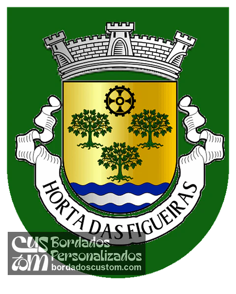 Emblema Bordado Antiga Freguesia de Horta das Figueiras (Évora, Évora)