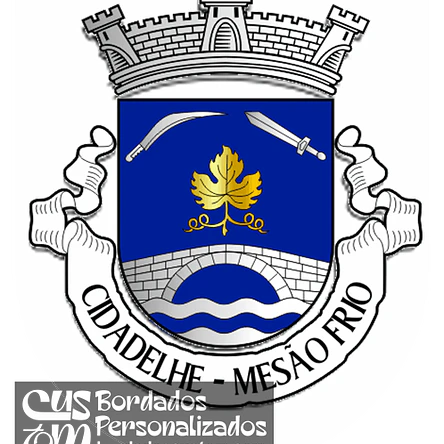Emblema Bordado Freguesia de Cidadelhe (Mesão Frio, Vila Real) 1