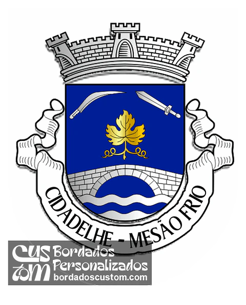 Emblema Bordado Freguesia de Cidadelhe (Mesão Frio, Vila Real)
