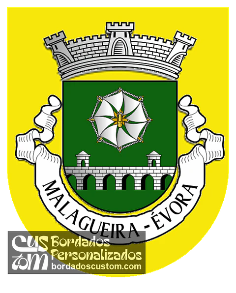 Emblema Bordado Antiga Freguesia de Malagueira (Évora, Évora)