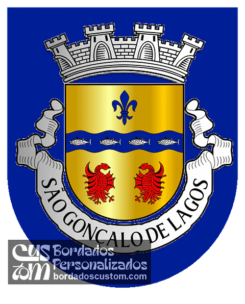 Emblema Bordado Freguesia de São Gonçalo de Lagos (Lagos, Faro)