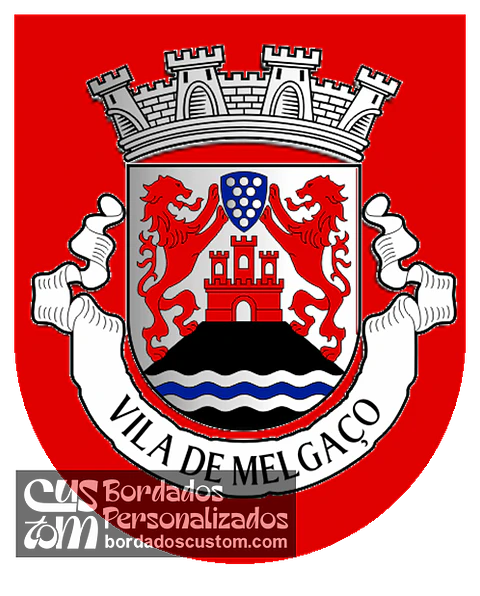 Emblema Bordado Município de Melgaço (Viana do Castelo)