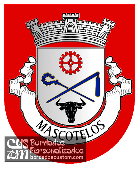 Emblema Bordado Antiga Freguesia de Mascotelos (Guimarães, Braga)