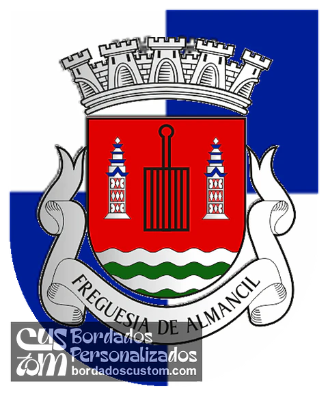 Emblema Bordado Freguesia de Almancil (Loulé, Faro)
