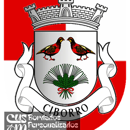 Emblema Bordado Freguesia de Ciborro (Montemor-o-Novo, Évora) 1
