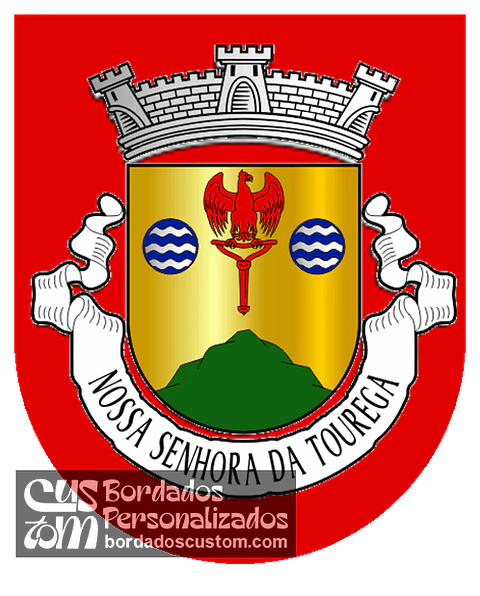 Emblema Bordado Antiga Freguesia de Nossa Senhora da Tourega (Évora, Évora)
