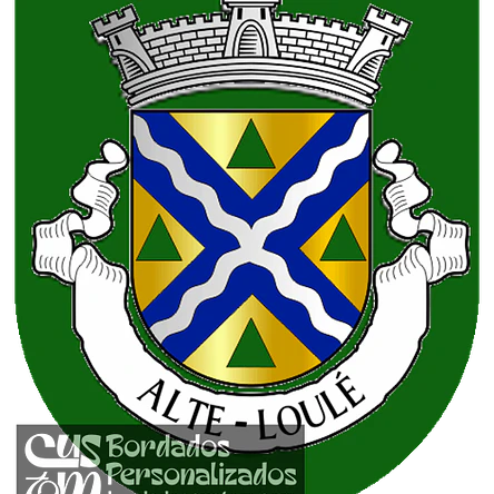 Emblema Bordado Freguesia de Alte (Loulé, Faro) 1
