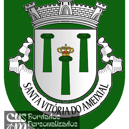 Emblema Bordado Antiga Freguesia de Santa Vitória do Ameixial (Estremoz, Évora) 1