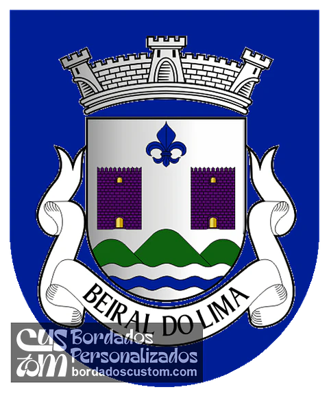 Emblema Bordado Freguesia de Beiral do Lima (Ponte de Lima, Viana do Castelo)