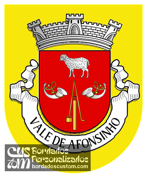 Emblema Bordado Antiga Freguesia de Vale de Afonsinho (Figueira de Castelo Rodrigo, Guarda)