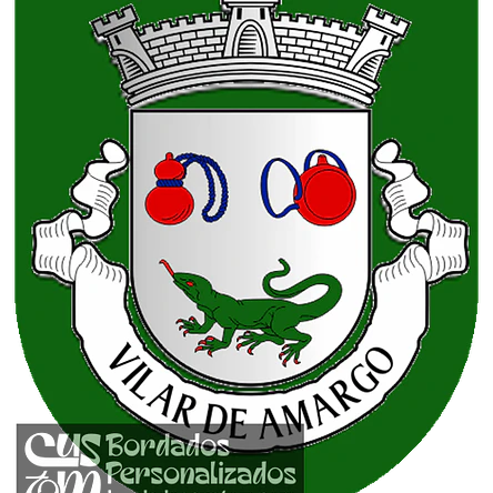 Emblema Bordado Antiga Freguesia de Vilar de Amargo (Figueira de Castelo Rodrigo, Guarda) 1