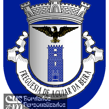 Emblema Bordado Antiga Freguesia de Aguiar da Beira (Aguiar da Beira, Guarda) 1
