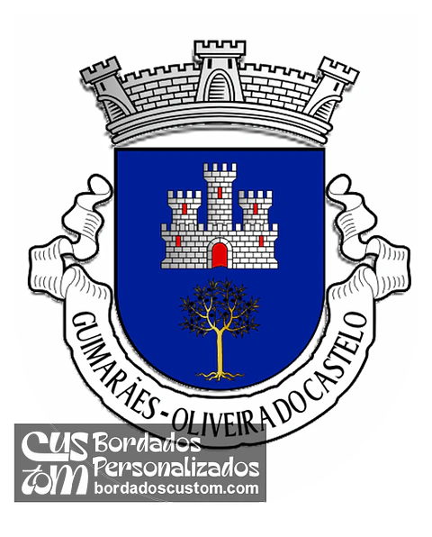 Emblema Bordado Antiga Freguesia de Guimarães (Oliveira do Castelo) (Guimarães, Braga)