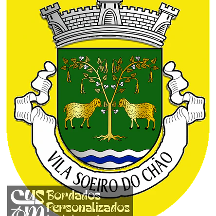 Emblema Bordado Antiga Freguesia de Vila Soeiro do Chão (Fornos de Algodres, Guarda) 1