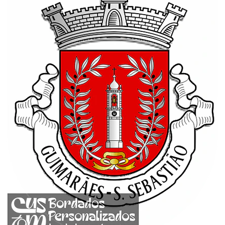 Emblema Bordado Antiga Freguesia de Guimarães (São Sebastião) (Guimarães, Braga) 1