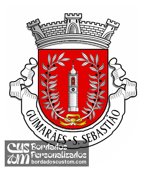 Emblema Bordado Antiga Freguesia de Guimarães (São Sebastião) (Guimarães, Braga)